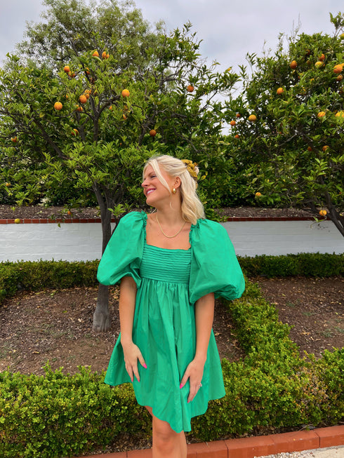 Flirt Back Bow Dress