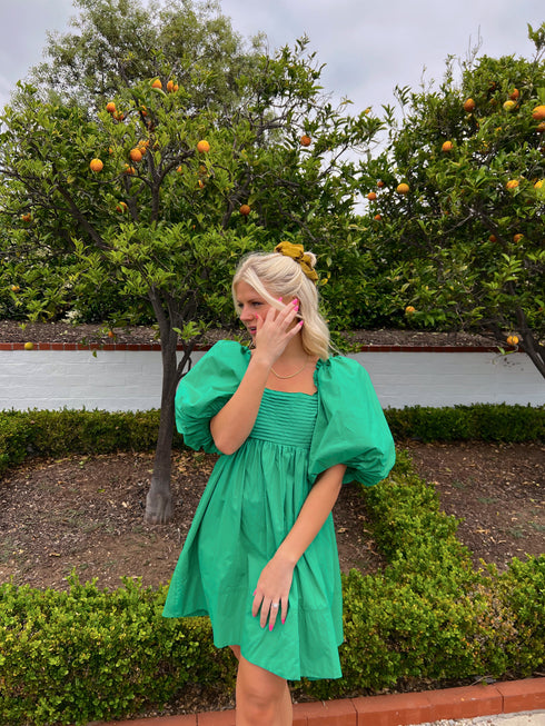 Flirt Back Bow Dress