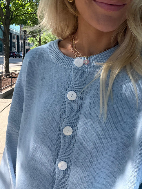 Coastal Girl Cardigan// Seaside