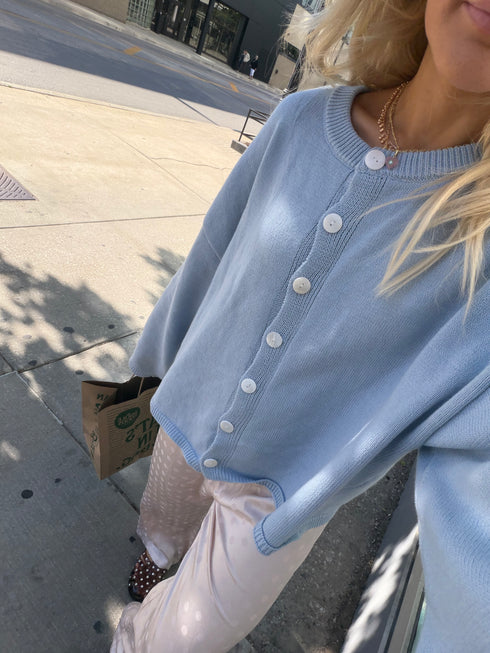 Coastal Girl Cardigan// Seaside