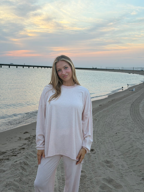 Saturdays Pullover // Blush