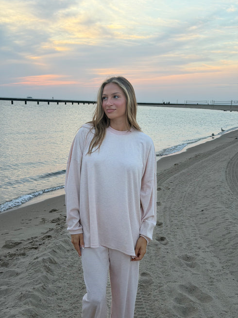 Saturdays Pullover // Blush