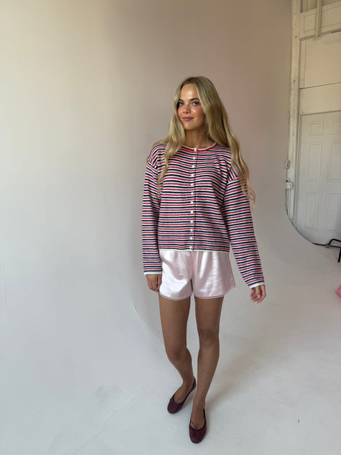 September Cardigan // Heritage Stripe *PREORDER 9/18*