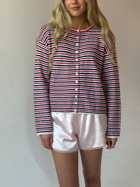 September Cardigan // Heritage Stripe *PREORDER 9/18*