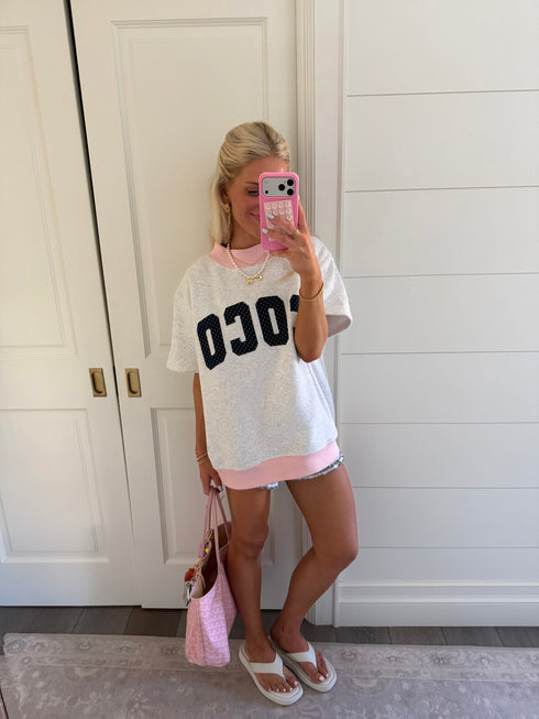 Coast Club Mockneck // Cloud Dottie