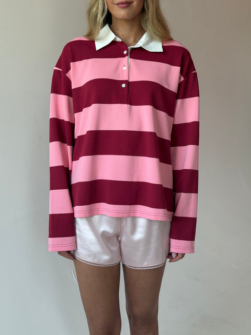 Harvard Polo // Maroon