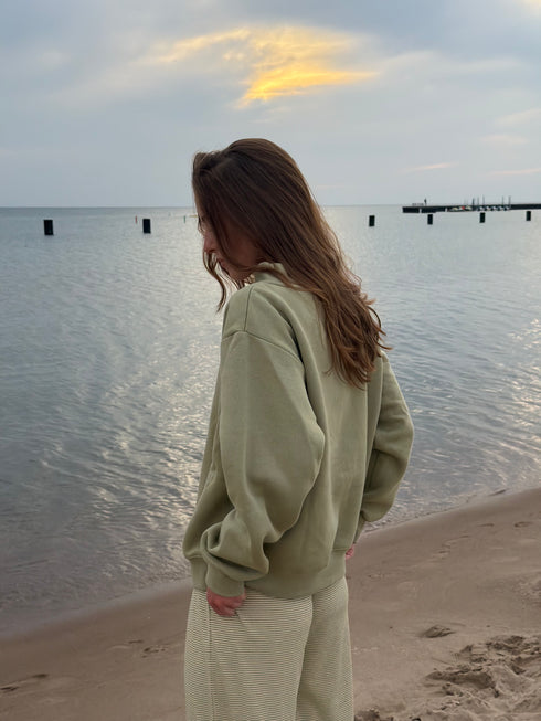 Club Coco Mockneck // Matcha