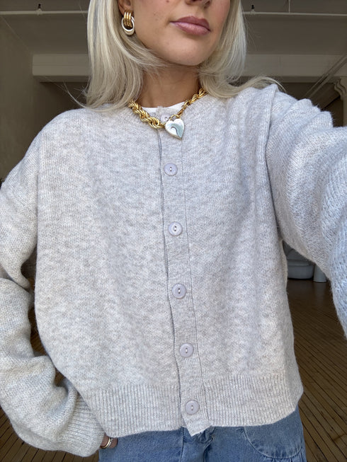 The Kennedy Cardigan // Gray