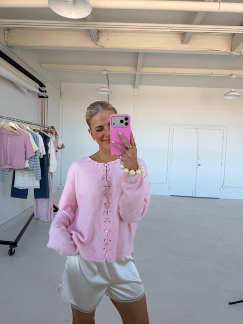 Lily Cardigan // Blush