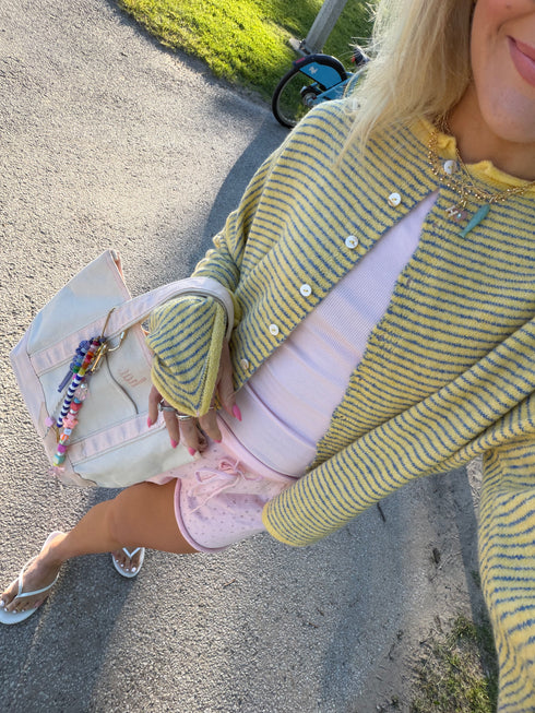 Coco Cutie Cardigan // Sunny Sky
