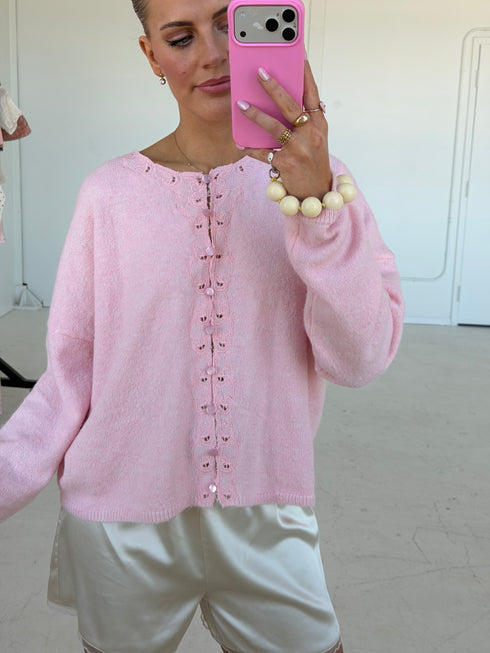 Lily Cardigan // Blush