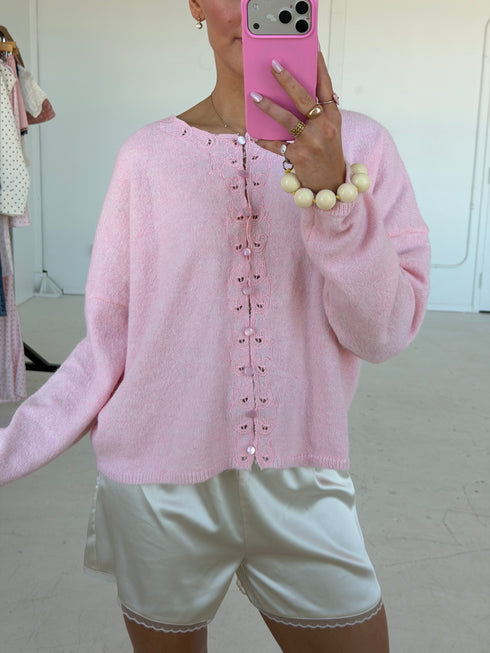 Lily Cardigan // Blush
