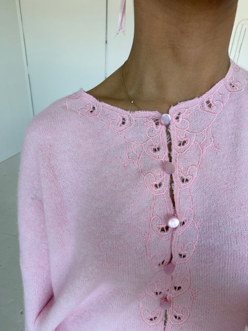 Lily Cardigan // Blush
