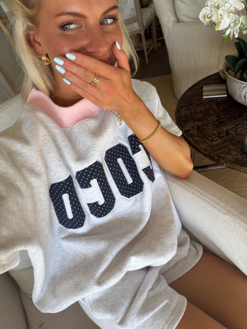 Coast Club Mockneck // Cloud Dottie