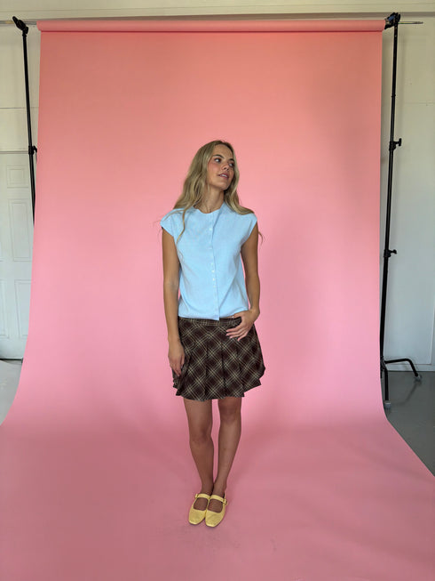 Margot Knit Top // Powder