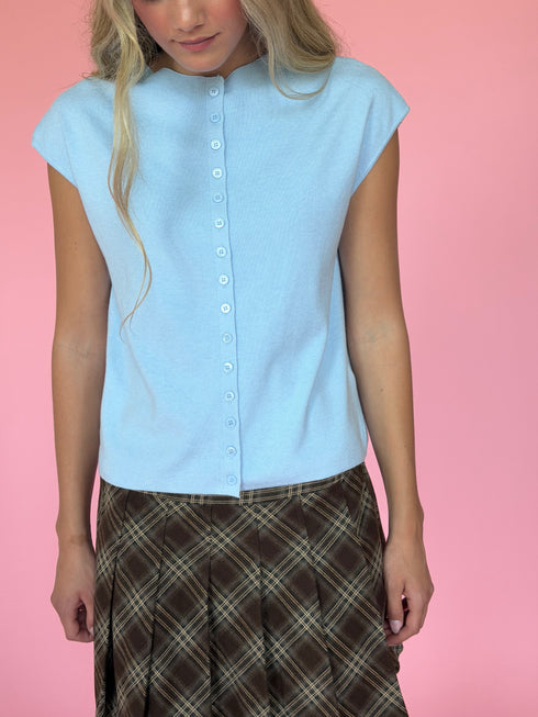 Margot Knit Top // Powder