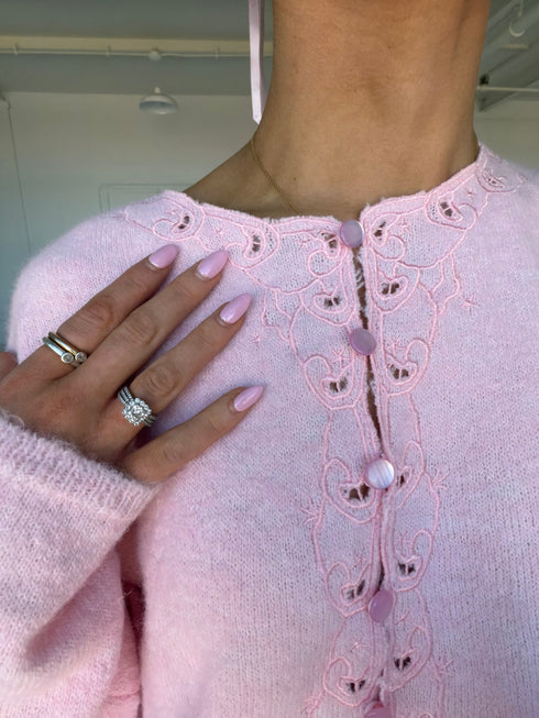 Lily Cardigan // Blush