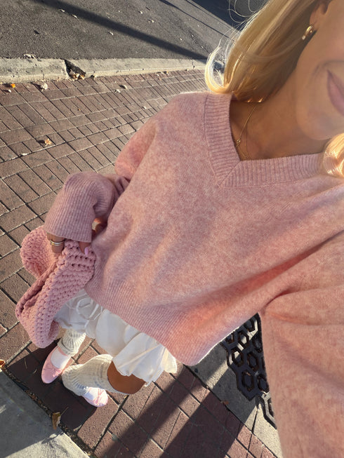 Studio Sweater // Blush