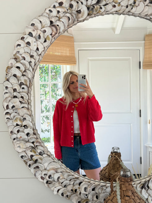 Coco Cutie Cardigan // Red *PREORDER*