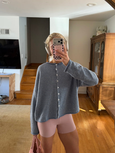 Coco Cutie Cardigan // Bluebell