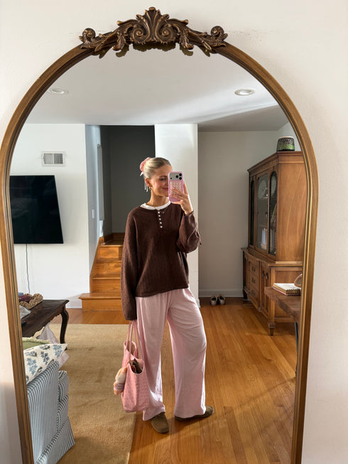 Everyday Pointelle Cutie // Chocolate