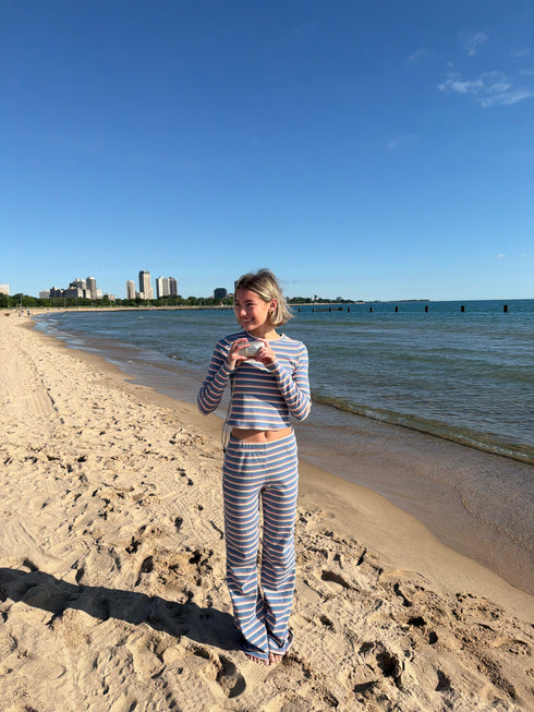 Sunday Stripes Top
