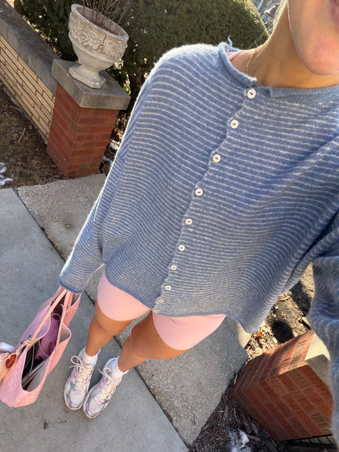 Coco Cutie Cardigan // Bluebell