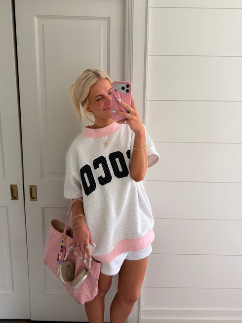 Coast Club Mockneck // Cloud Dottie