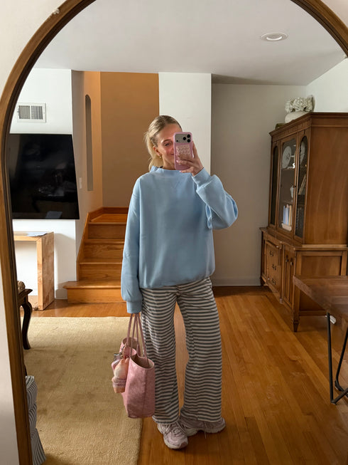 Club Coco Mockneck // Blueberry