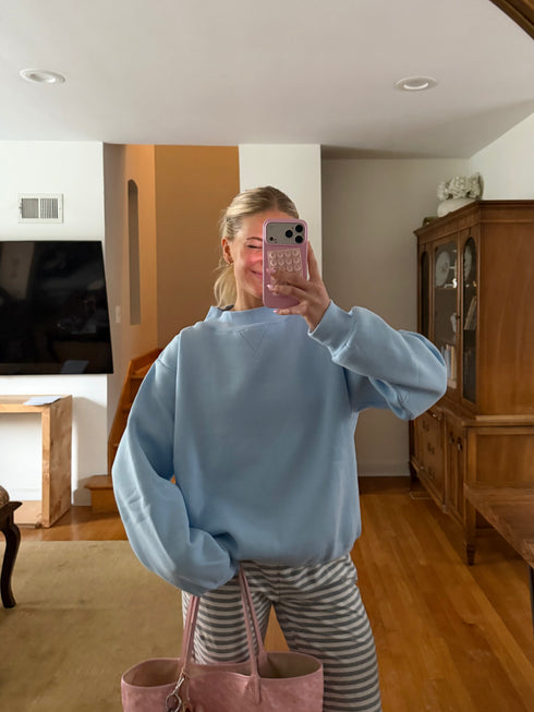 Club Coco Mockneck // Blueberry