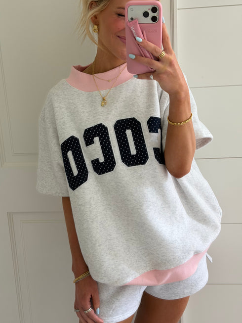 Coast Club Mockneck // Cloud Dottie