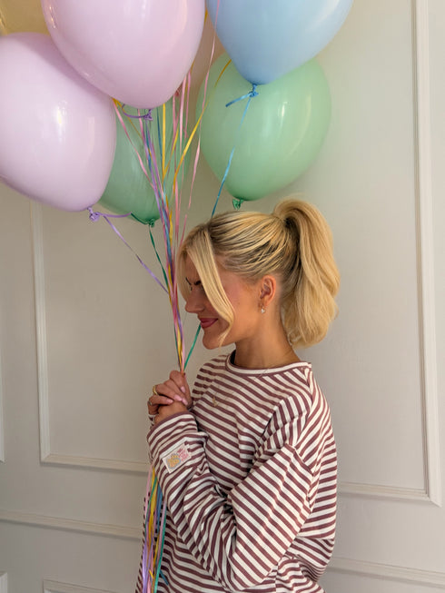Sunny Club Pullover // Rosewood