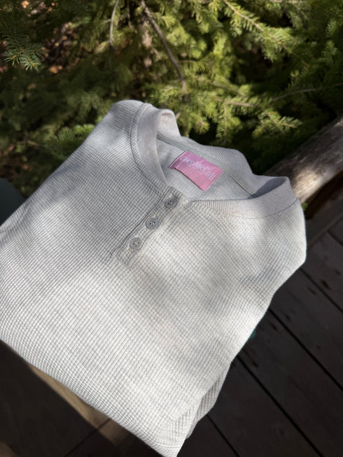 Weekend Waffle Pullover // Heather *PREORDER 10/23*