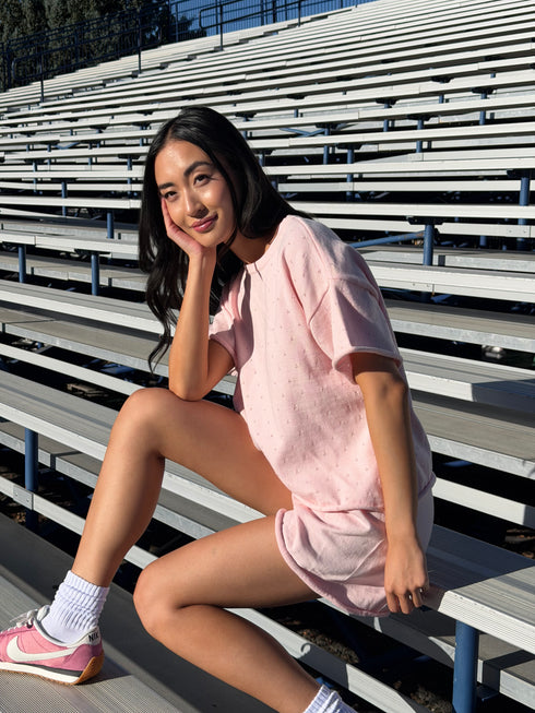 On Repeat Shorts // Baby Pink