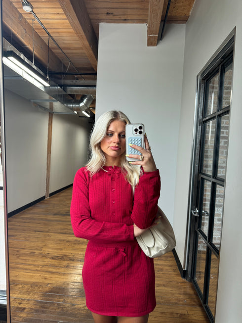 Cherry Girl Knit Set