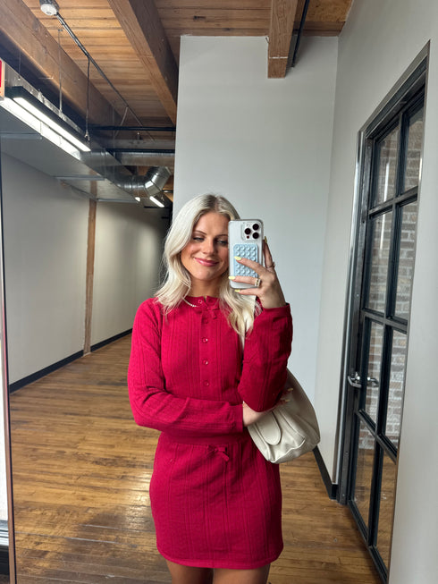 Cherry Girl Knit Set