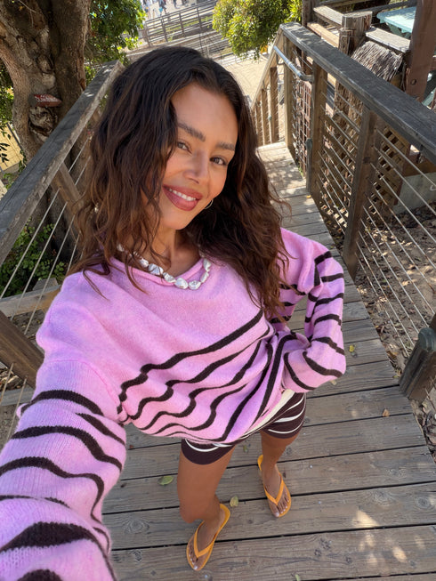 Sun Club Knit // Strawberry