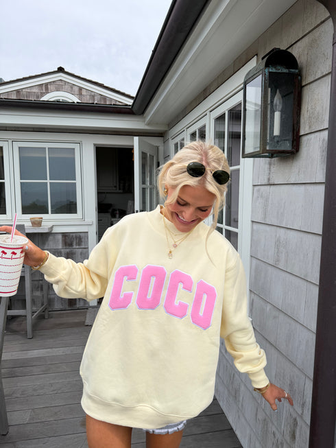 Coco Girl Mockneck // Lemonade