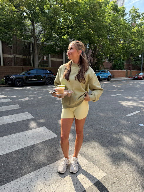 Club Coco Mockneck // Matcha