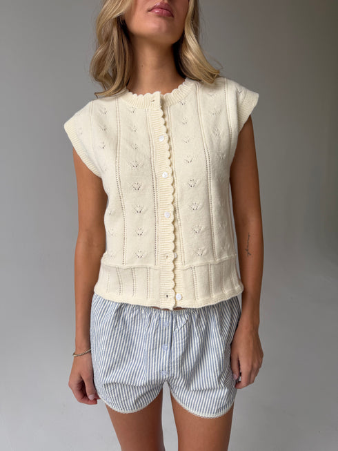 Vivi Vest // Cream