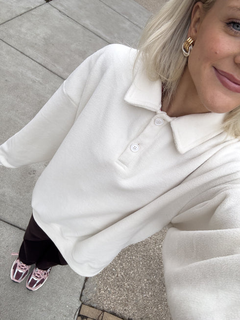 Going Places Fleece Pullover