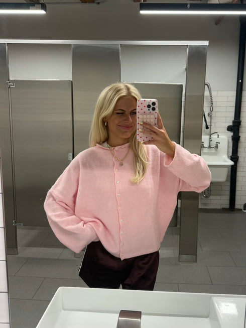 Coco Cutie Cardigan // Baby Pink