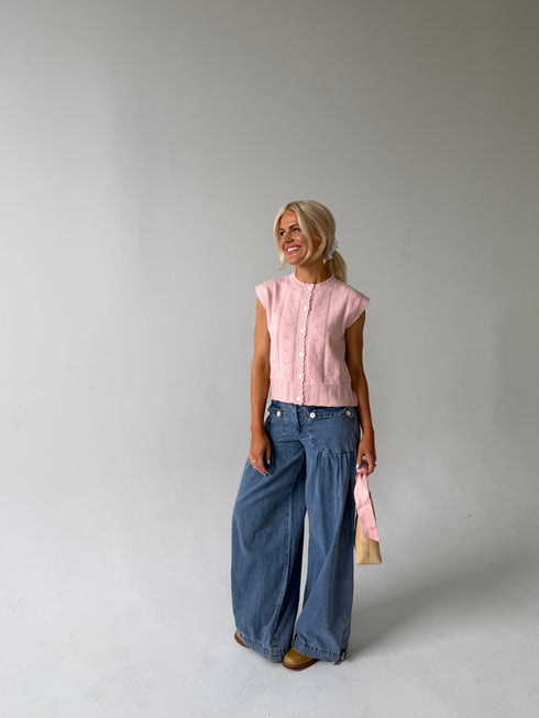 Vivi Vest // Blush