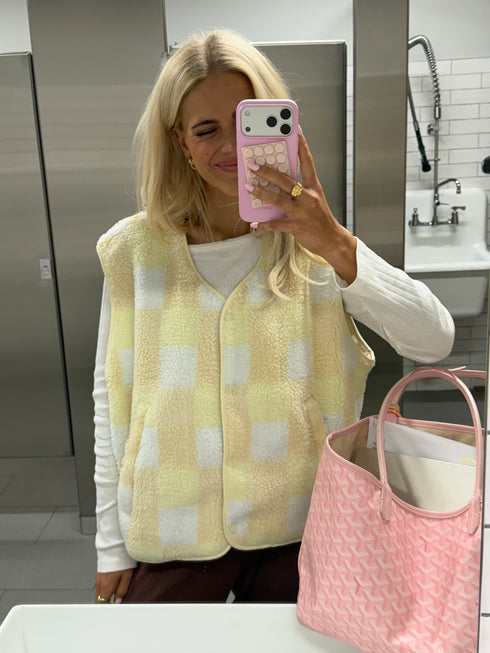 Market Mornings Vest // Cloud