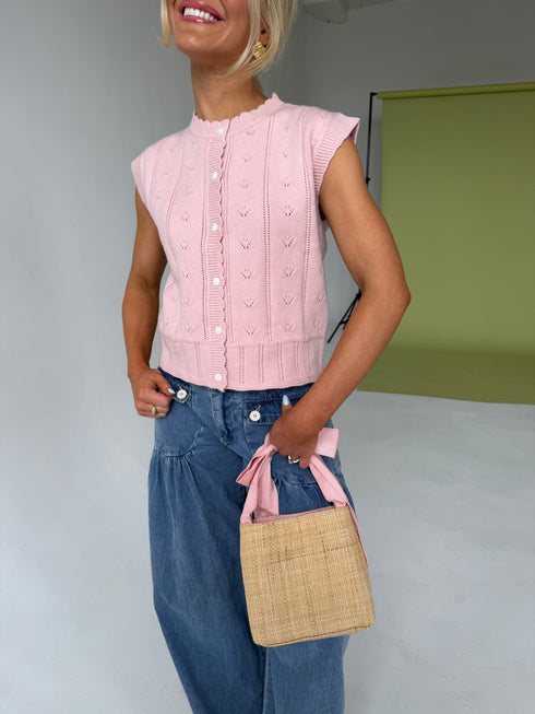 Vivi Vest // Blush