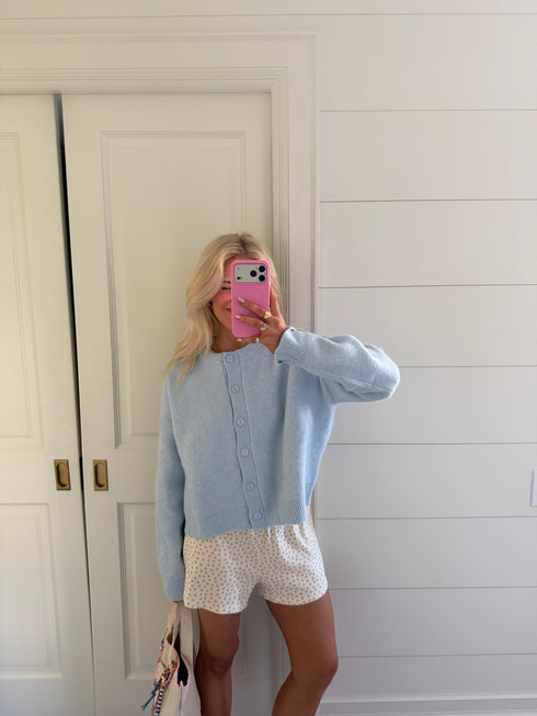 Bloom Short // Cream Pointelle