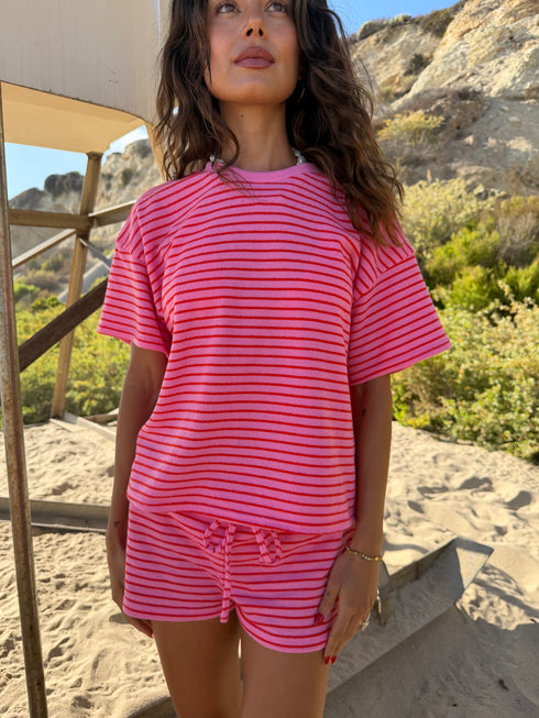 Tropics Tee // Lychee