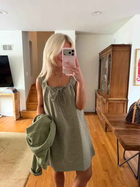 Market Dress // Sage