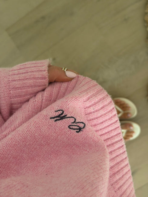 Coco Signature Zip-Up // Swirl Pink *PREORDER 9/26*