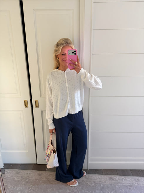 Daily Girl Hoodie // White